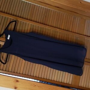 Ladies sheer sleeveless dress size Medium